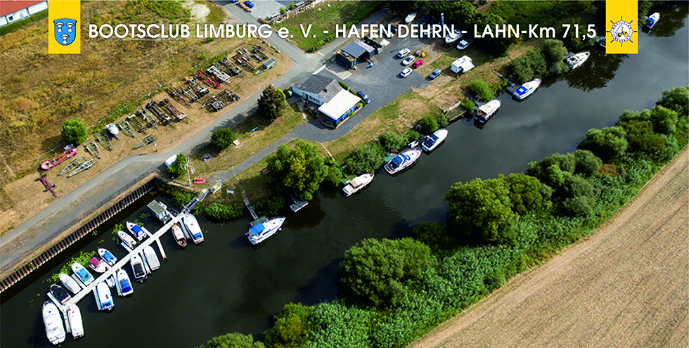 Lahn BCL Bootsclub Limburg, Hafen Runkel Dehrn an der Lahn